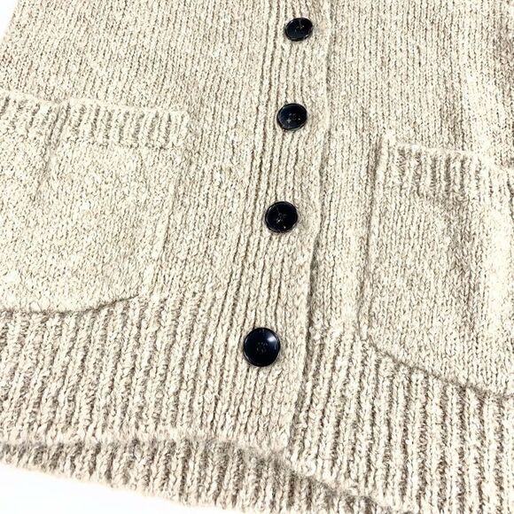 Isabel Marant Etoile Scott Cardigan brown alpaca button front 38 - Picture 3 of 11